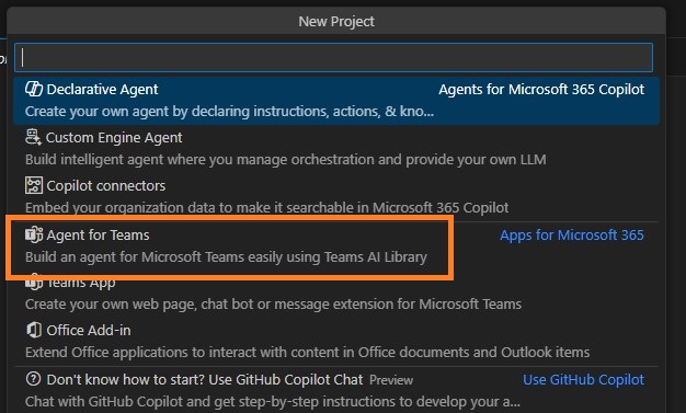 MS Team AI Agent 