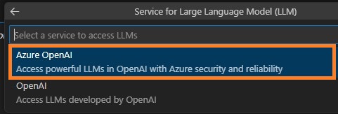 Azure Open AI scaffolding