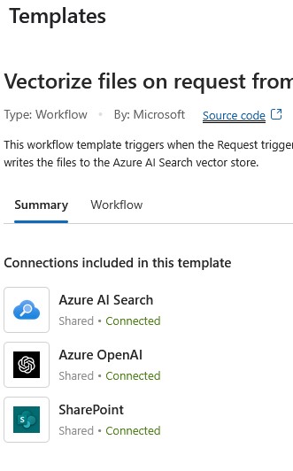 Azure AI Search - SharePoint Template 