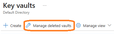 Manage delete