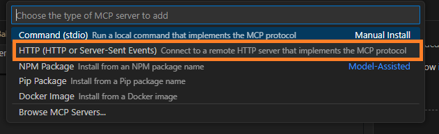 HTTP Transport