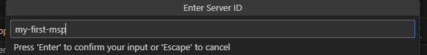 MCP Server Name